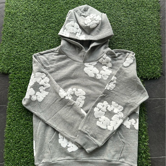 Denim tear size small authentic pullover hoodie.